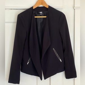 Divided Black Blazer